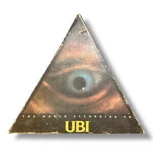 "The World According to UBI" Vintage 1986 Board Game